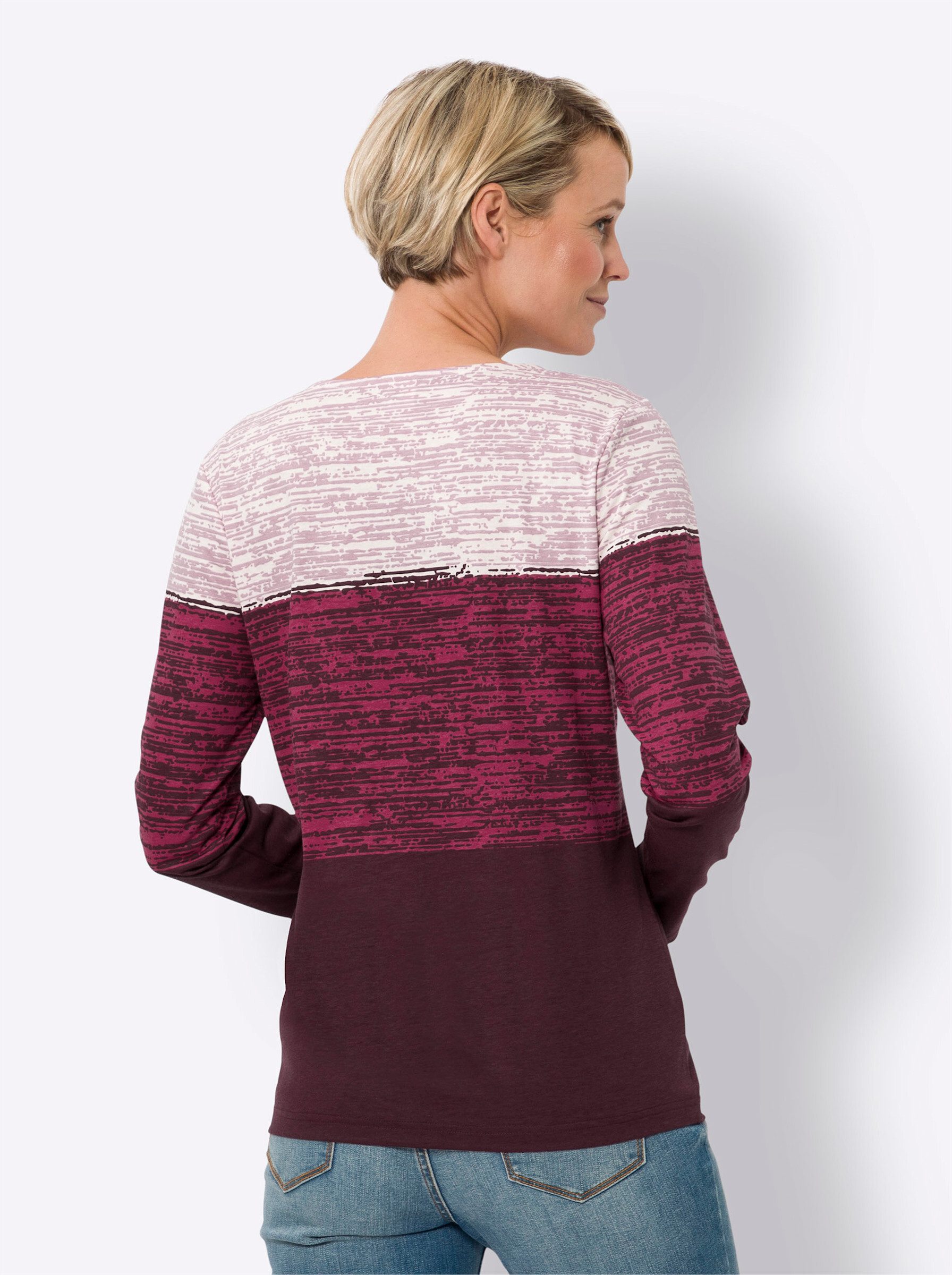 Sieh an! T-Shirt Langarmshirt . günstig online kaufen