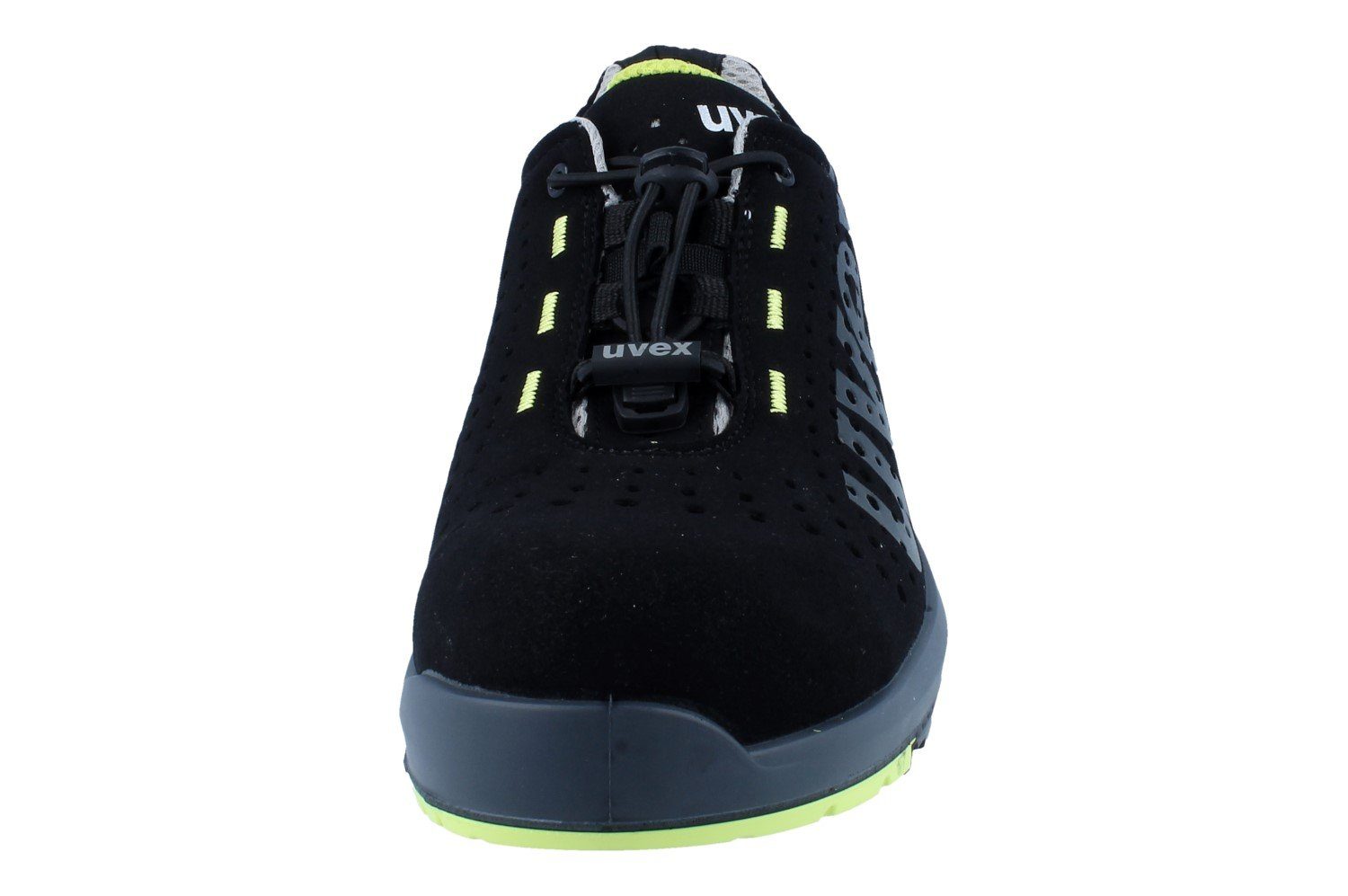Uvex UVEX 1 Halbschuh 8543.8 S1 SRC schwarz - Größe: 40 Sicherheitsschuh Wechselfußbett