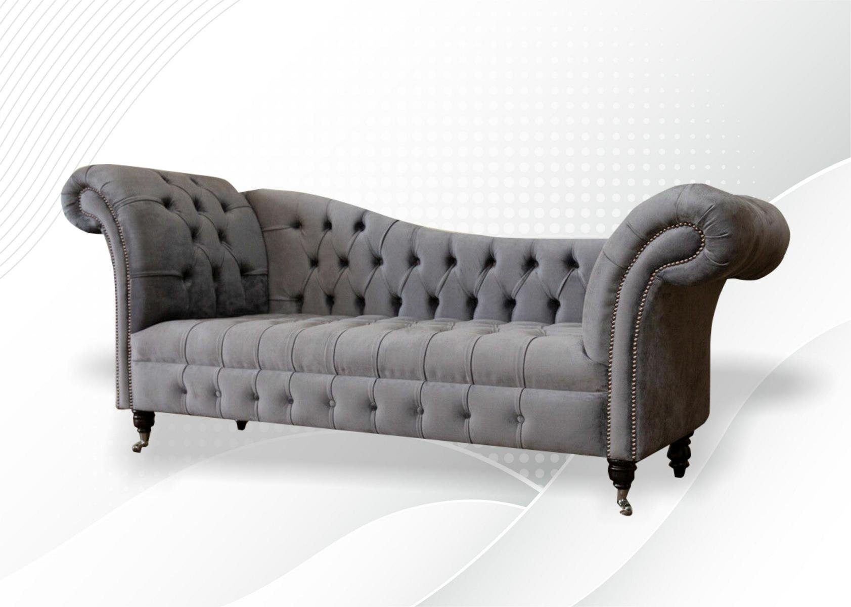 JVmoebel Chesterfield-Sofa, Chesterfield 3 Couch Design cm Sitzer Sofa 220