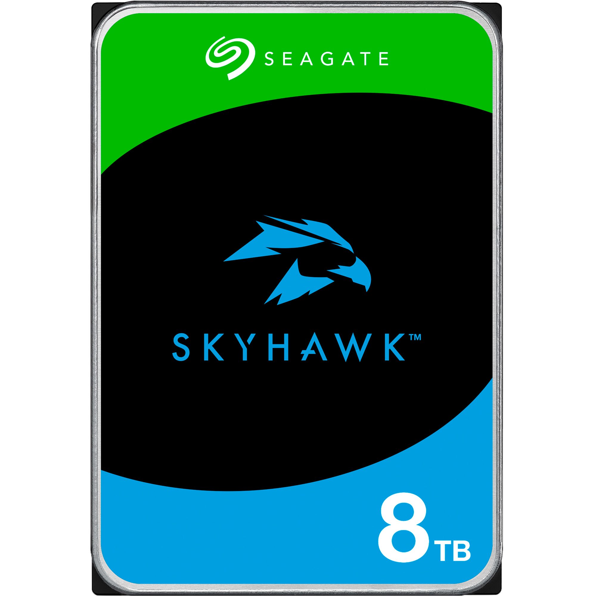 Seagate Seagate SkyHawk 8 TB, Festplatte, (SATA 6 Gb/s, 3,5) interne HDD-Festplatte (8.000) 3,5""