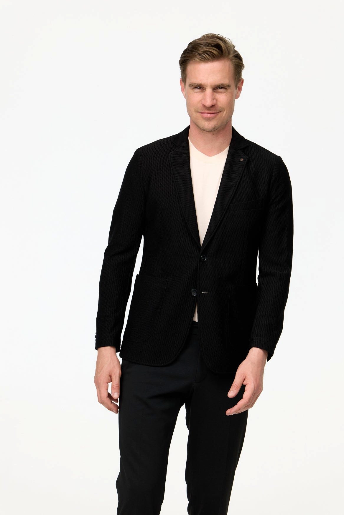 ZUITABLE Anzugsakko Sakko DiBob 231669-900, Black