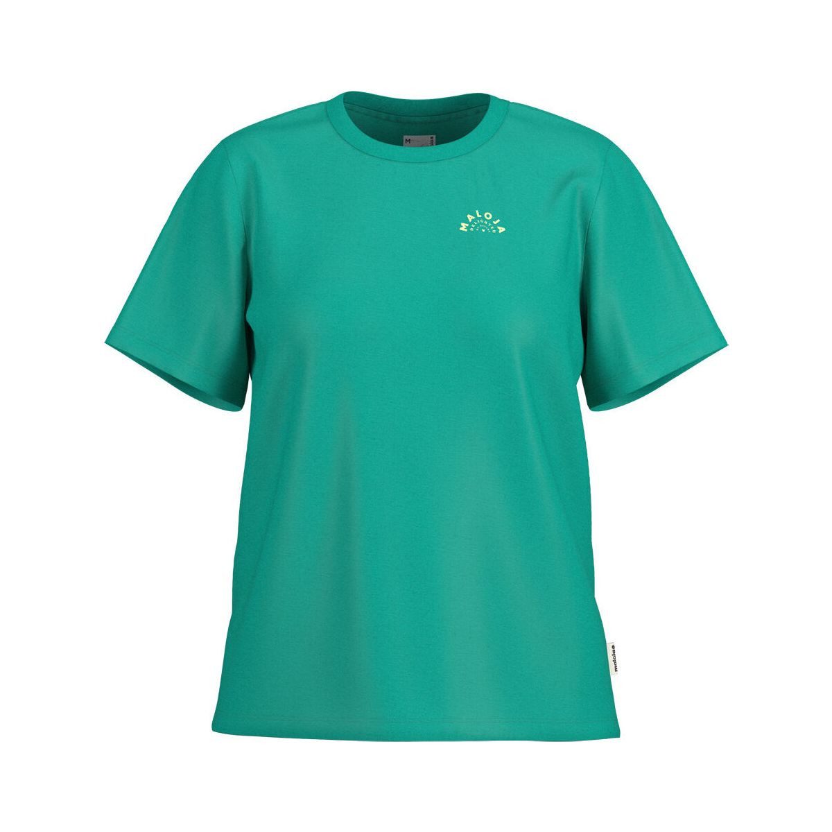 Maloja Kurzarmshirt RuacanaM. Schlichtes Tee-Shirt aus zertifizierter Bio-Baumwolle im Regular Fit