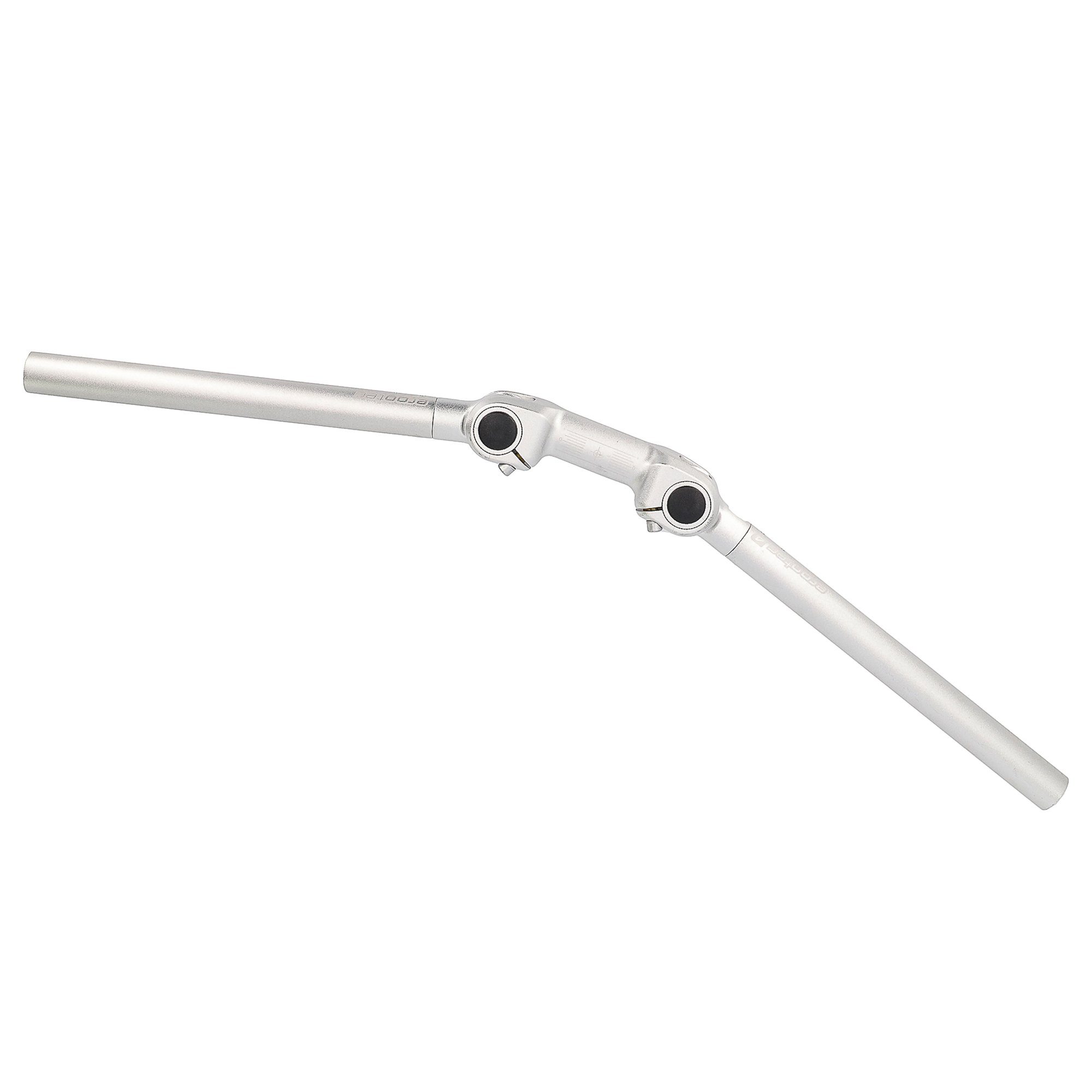 Ergotec Fahrradlenker E Bike Lenker Ergo Tec AHS Superlight 254 mm silber lvl 4, Level 3