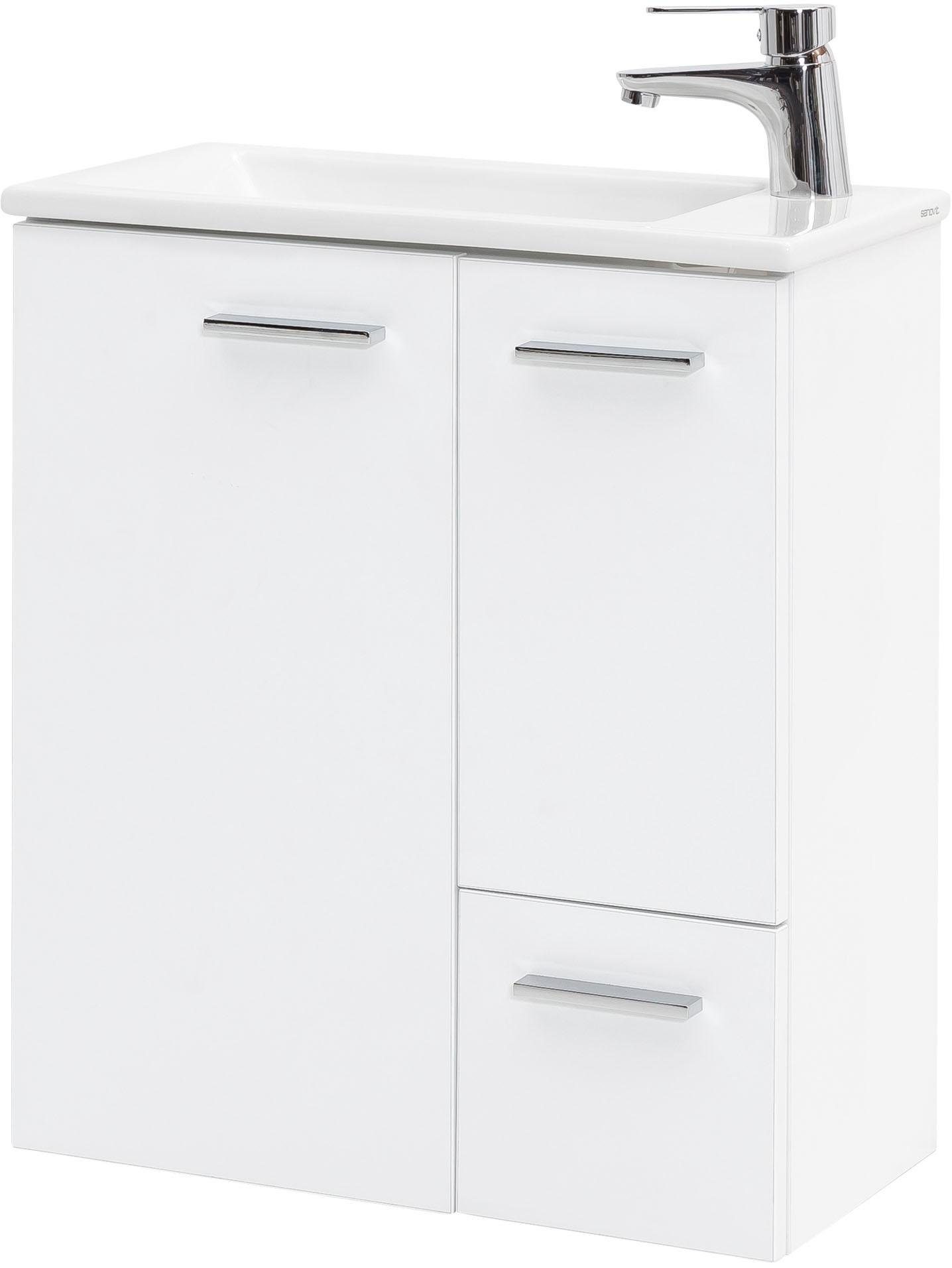 Schildmeyer Waschtisch Matteo, Waschtisch, Made in Germany, B: 50 cm, Solide Verarbeitung - Dieses Produkt ist in Deutschland gefertigt