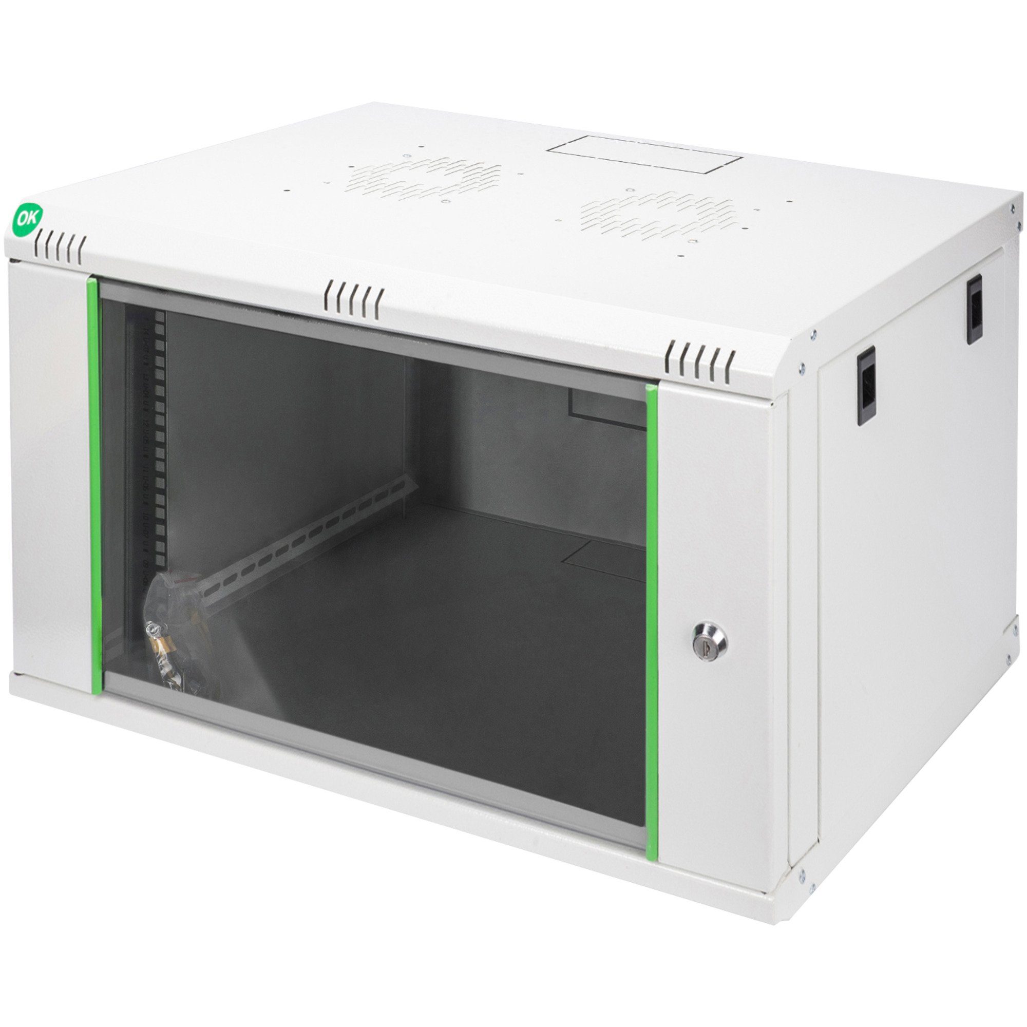 Serverschrank Digitus Wandgehäuse DN-19 07-U-EC, IT-Schrank, (7