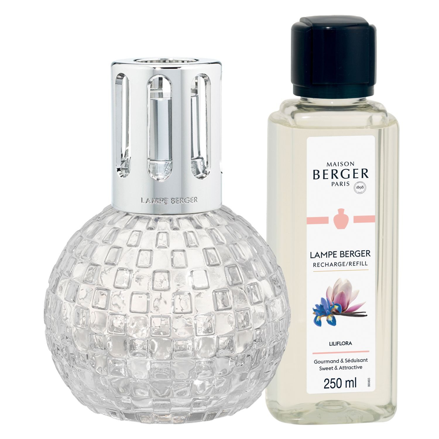 MAISON BERGER PARIS Duftlampe Geschenkset Disco Transparent