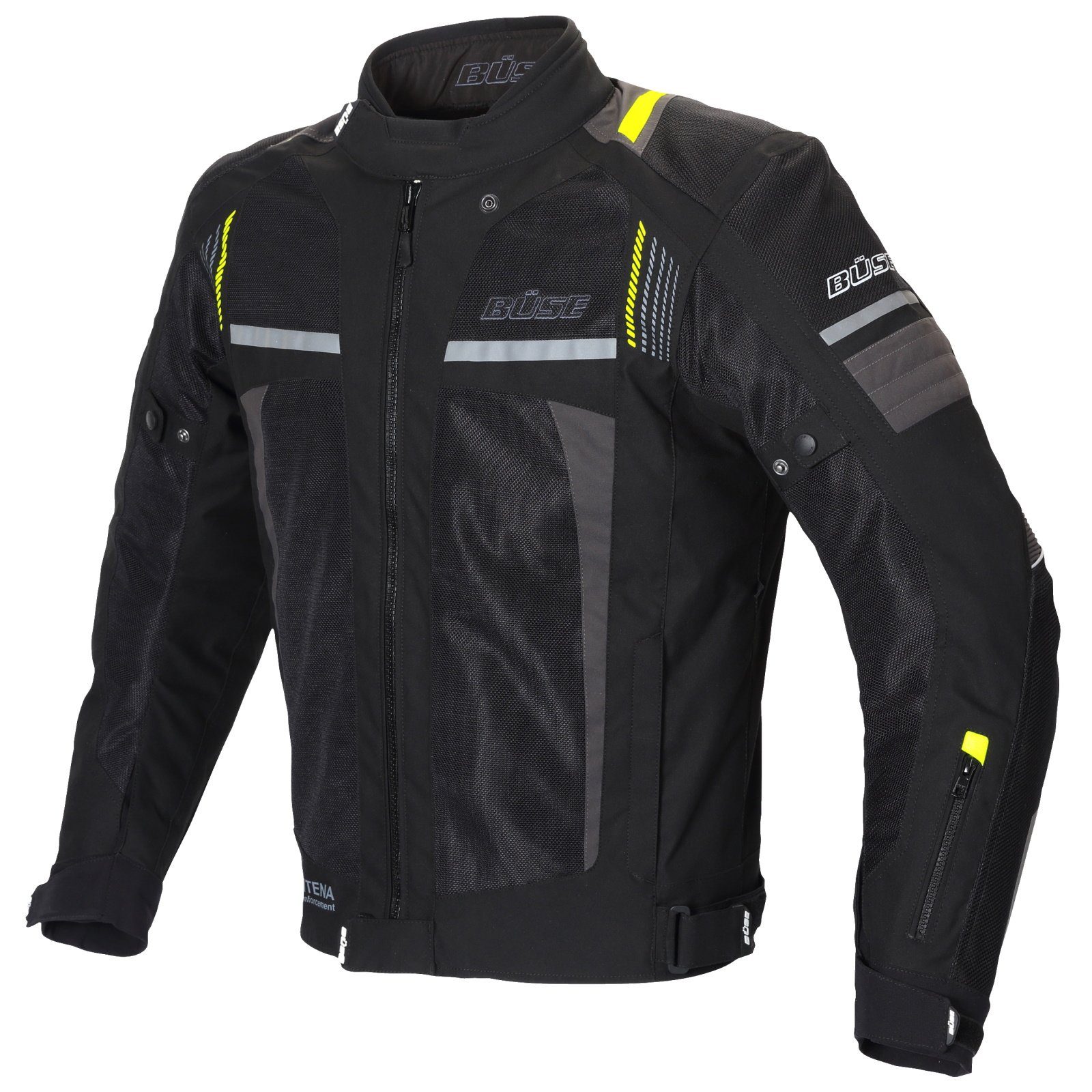 Büse Motorradjacke Büse Livorno Meshjacke schwarz Herren M atmungsaktiv günstig online kaufen