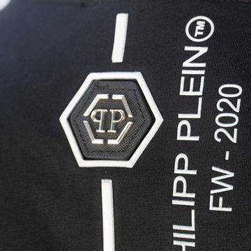 PHILIPP PLEIN T-Shirt F19C MTK3678 PJY002N Platinum Cut mit Strasssteinen