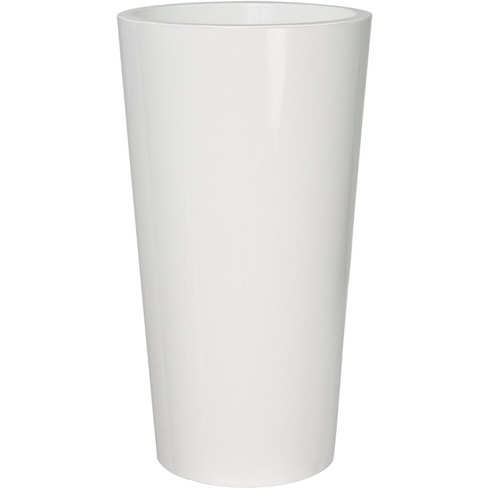 GAUTZSCH Übertopf in weiß, Polypropylen - 33x61x33x33cm (BxHxTxD)