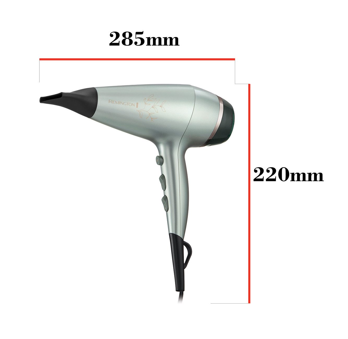 Remington Haartrockner AC5860, Ionenpflege, echte Kaltstufe, BotaniCare-Konzept, 2.300 Watt Leistung