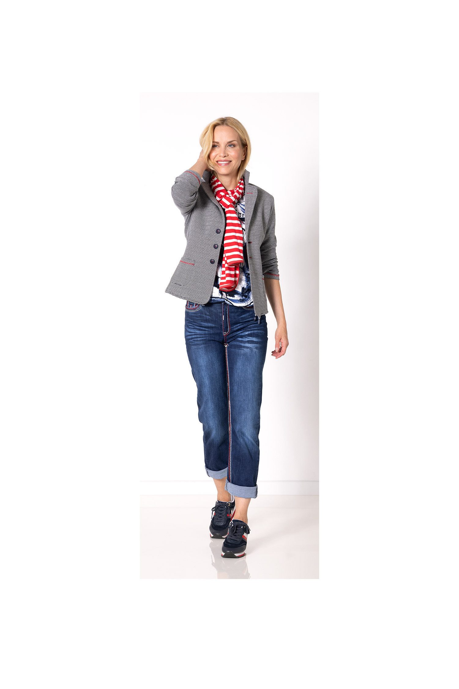 SER Kurzblazer Blazer Jacquard W2260307