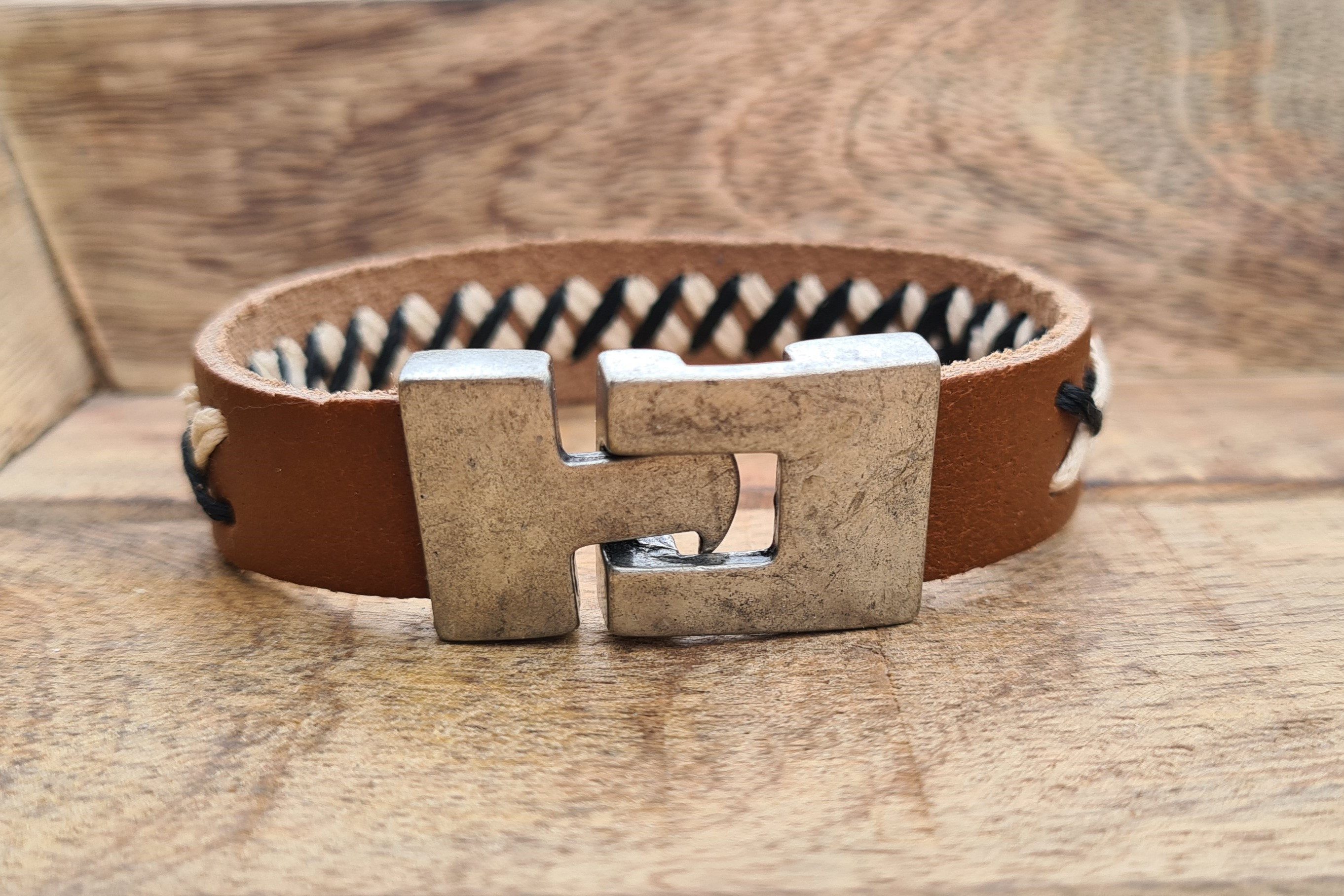 NAHLE Lederarmband Lederarmband Damen Herren Armband Partner Leder Armband (inkl. Schmuckbox), hochwertig verarbeitet - aus Echtleder