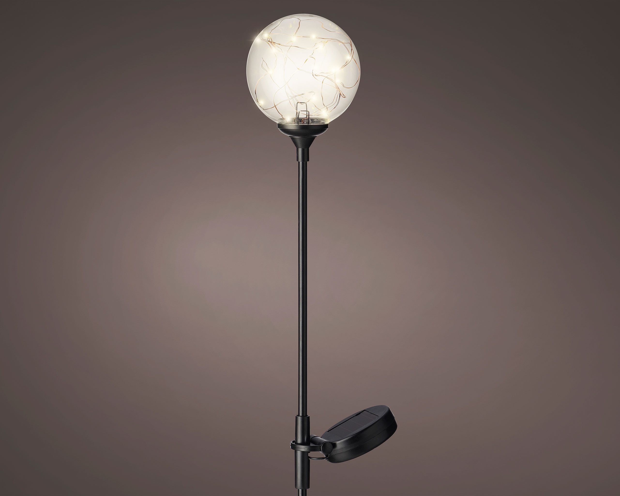 Lumineo LED Solarleuchte, Dauerlicht, warmweiß, Solar günstig online kaufen