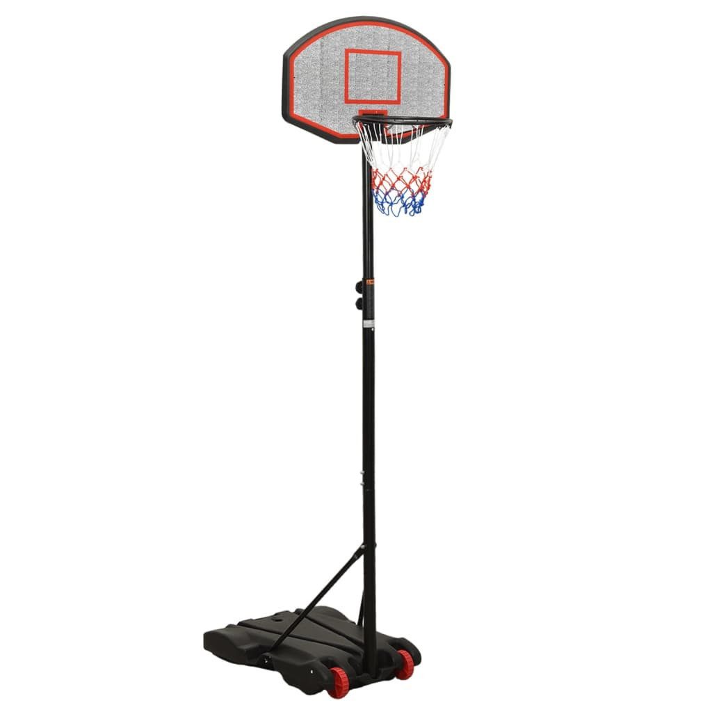 Basketballkorb Basketballständer Schwarz 216-250 cm Polyethylen