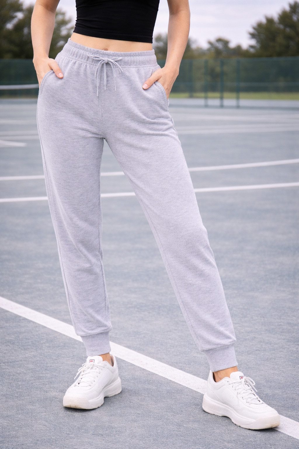 R-CAMP Jogginghose Jogginghose Damen Slim Fit Freizeithose Frauen (Packung, günstig online kaufen