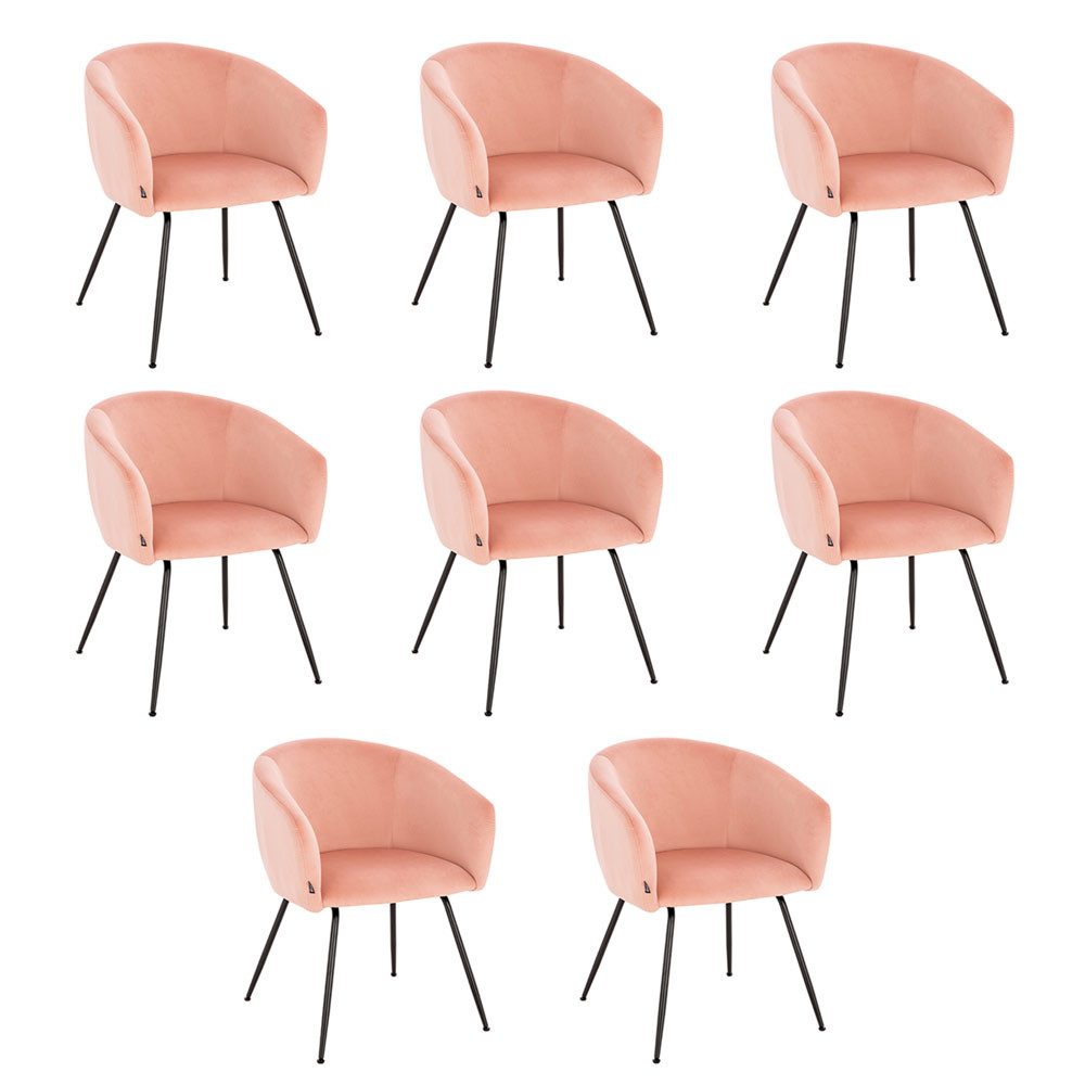 HOME DELUXE Polsterstuhl Esszimmerstuhl ARIA Samt günstig online kaufen