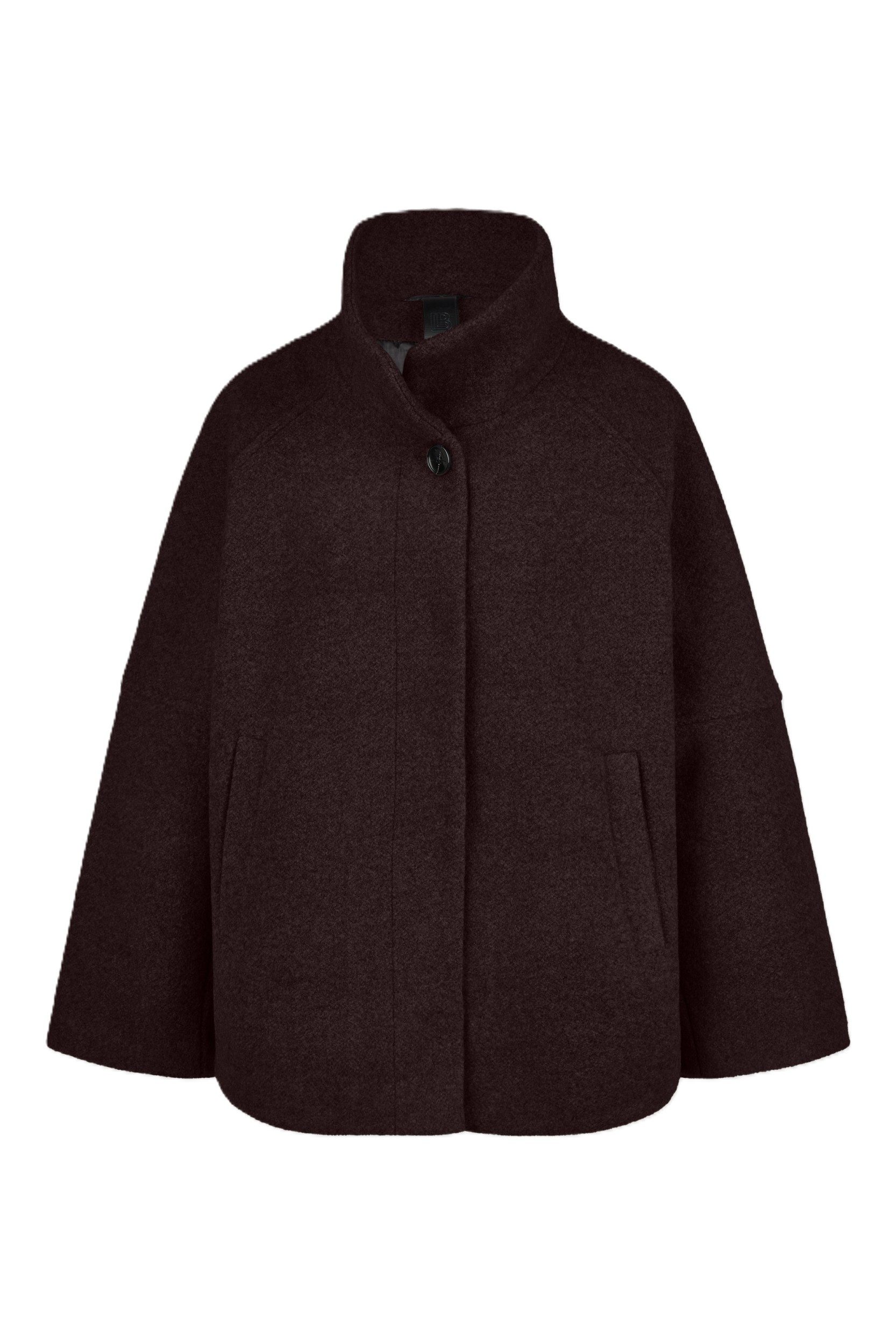 Barbara Lebek Wolljacke Jacke - Elegante Jacke mit Stehkragen - Damen Jacke