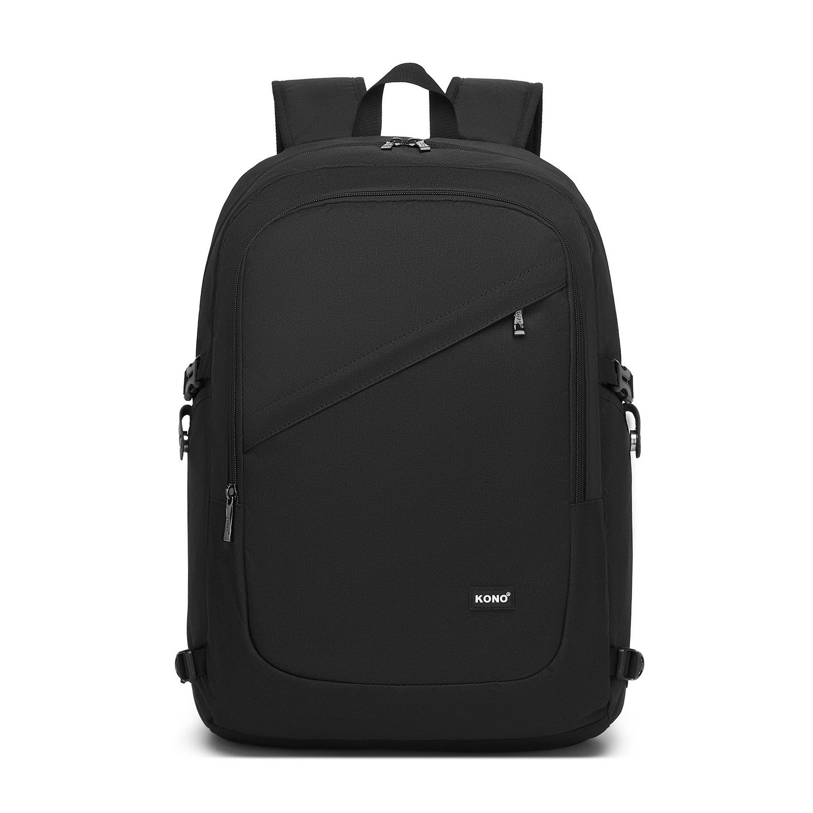KONO Notebook-Rucksack Wasserdichter Laptop-Rucksack mit USB-Ladeport günstig online kaufen