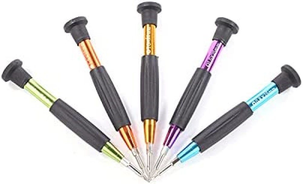OLi Schraubendreher Für Smartphone, Handys Reparatur für Phone/Samsung/Huawei 5 Teilig, (Spar-Set 5in 1, 5 St), für PC Computer, IPad, laptop