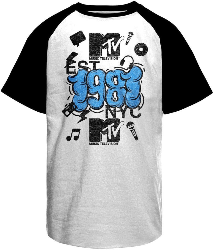 MTV T-Shirt MTV NYC 1981 Baseball T-Shirt