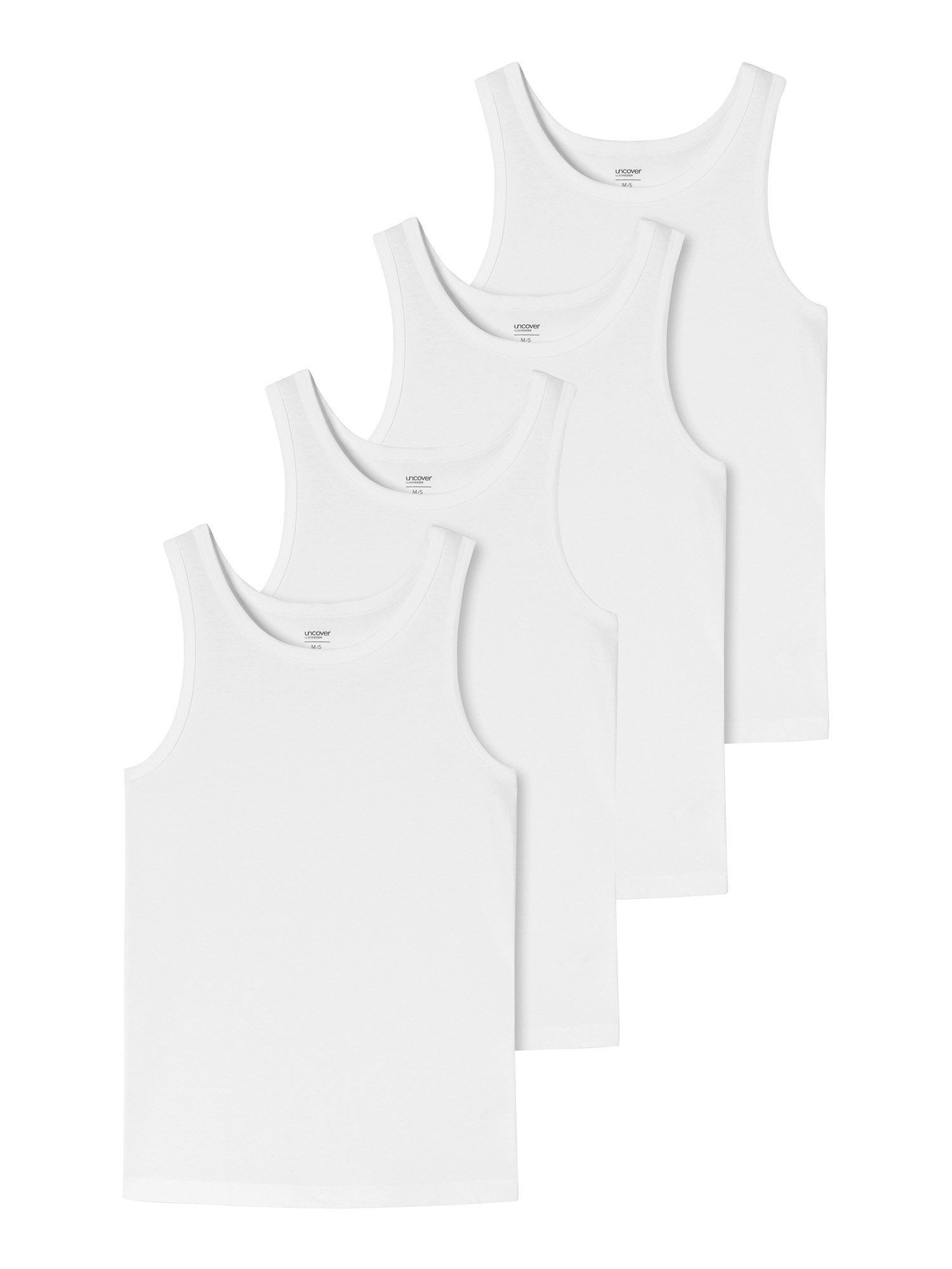 uncover by SCHIESSER Unterhemd Multi (4-St) günstig online kaufen