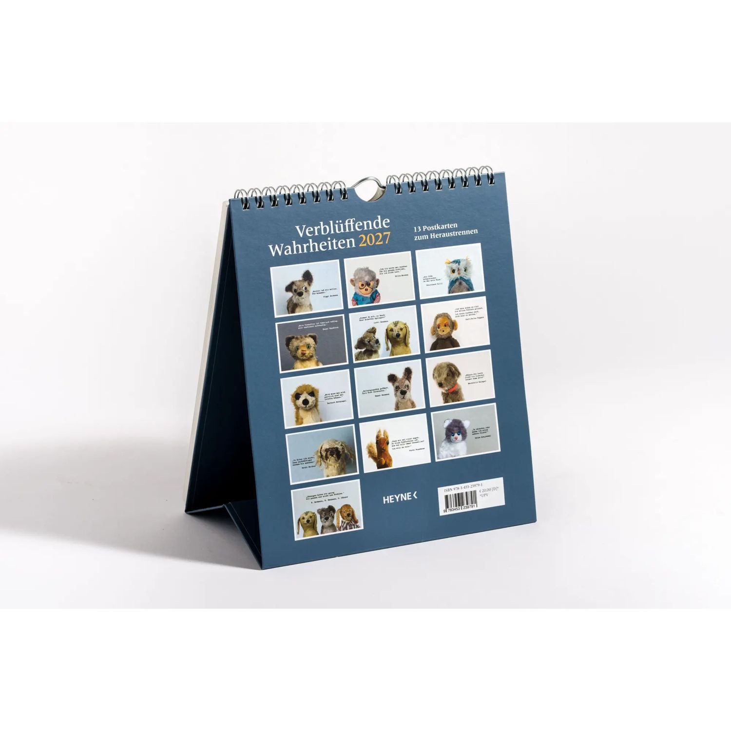Wandkalender Verblüffende Wahrheiten - Postkartenkalender 2027