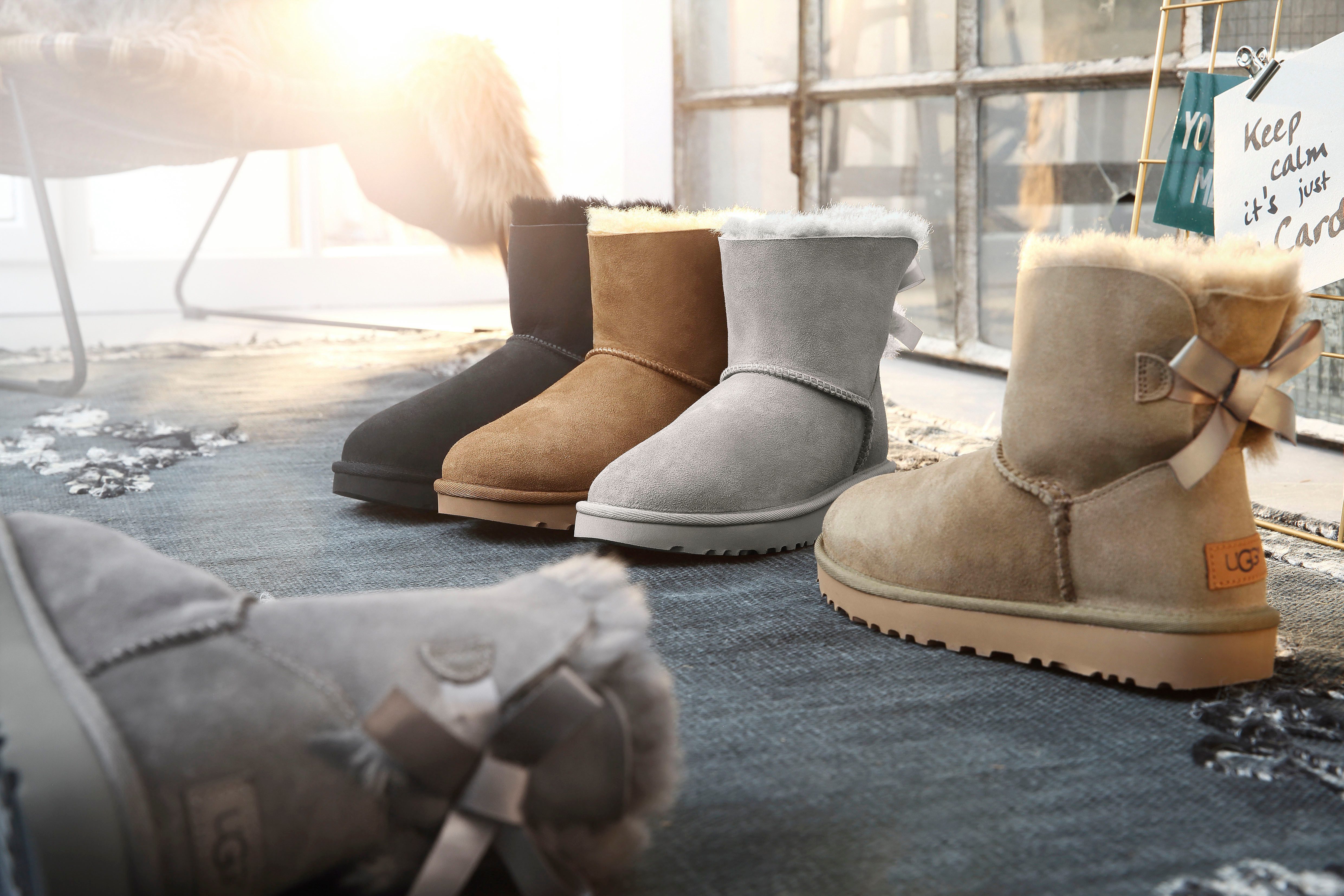 UGG Mini Bailey Bow 2 Schlupfboots günstig online kaufen