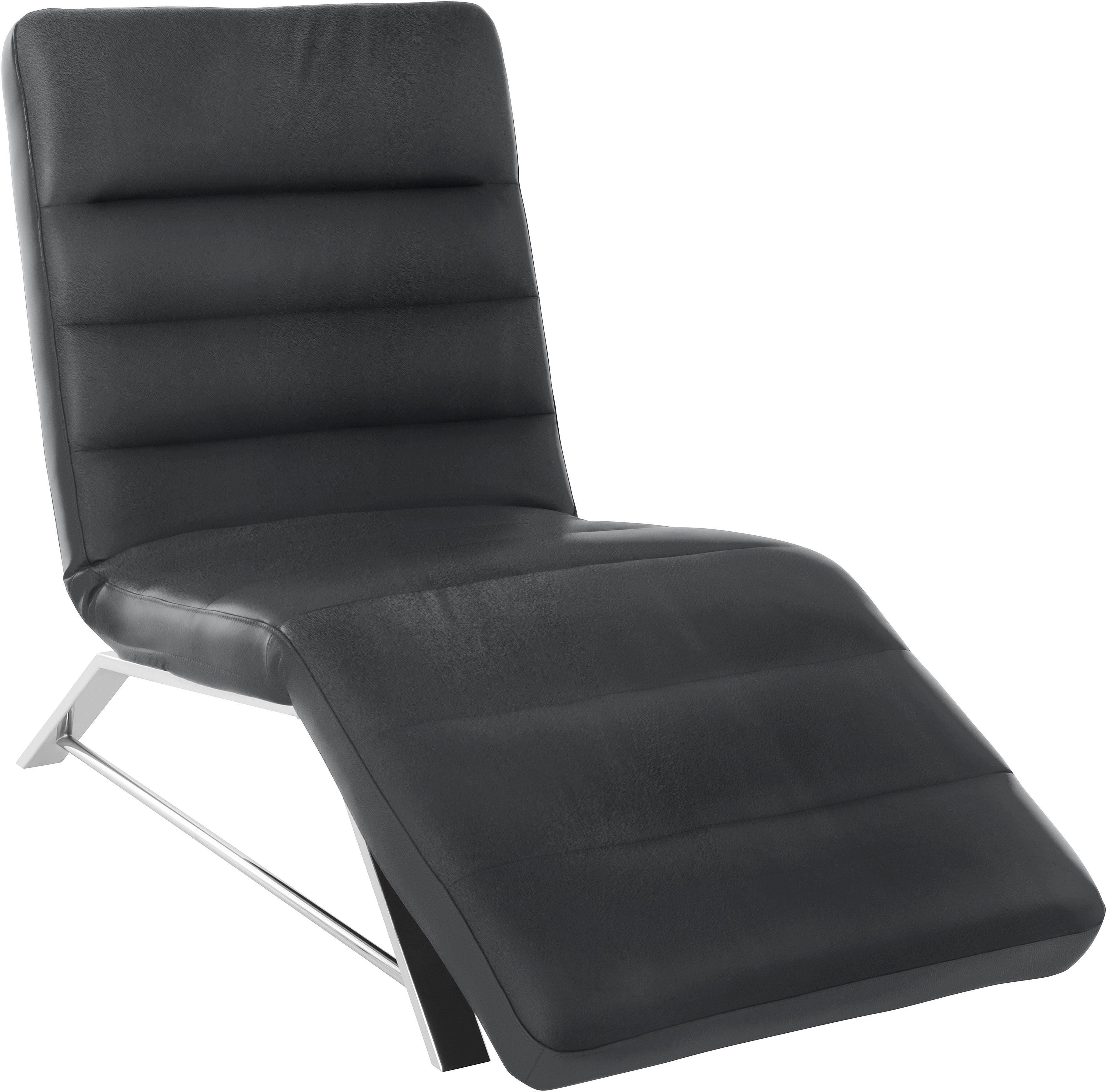 W.SCHILLIG Relaxliege daily dreams, Funktionsliege wahlweise mit Motor, Gestell Chrom, Breite 75 cm