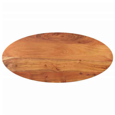 vidaXL Tischplatte Tischplatte 80x40x3,8 cm Oval Massivholz Akazie (1 St)