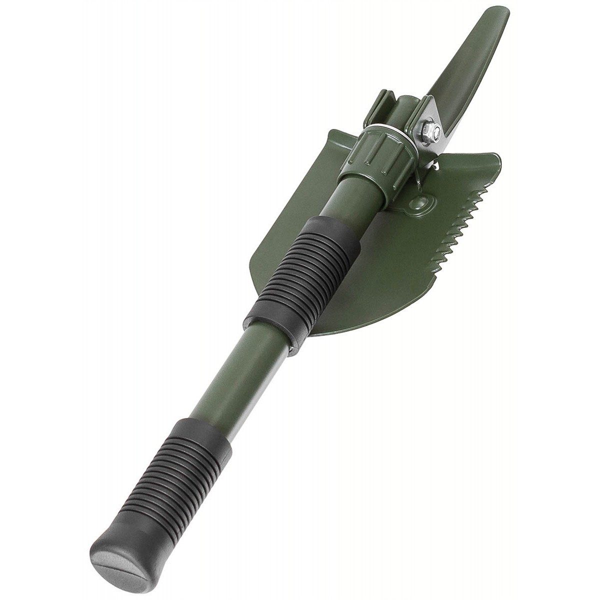 MFH Spaten Klappspatenset, Mini, 3 in 1, mit Tasche, Gesamtlänge: ca. 41 cm
