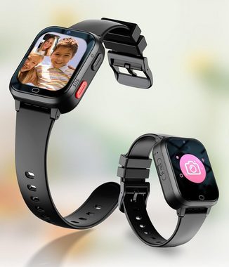 Fitonme Smartwatch (4G), 4G GPS Kinder-Smartwatch: Echtzeitortung, Videoanrufe, SOS Wasserdicht