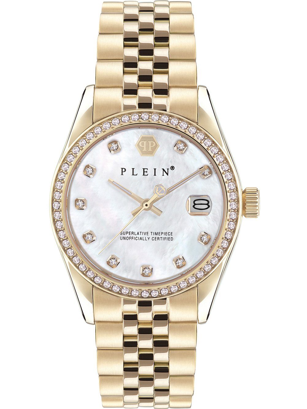 PHILIPP PLEIN Quarzuhr Philipp Plein PWYAA0323 Street Couture Damenuhr 34mm 5ATM Philipp Plein PWYAA0323 Street Couture Damenuhr 34mm 5ATM