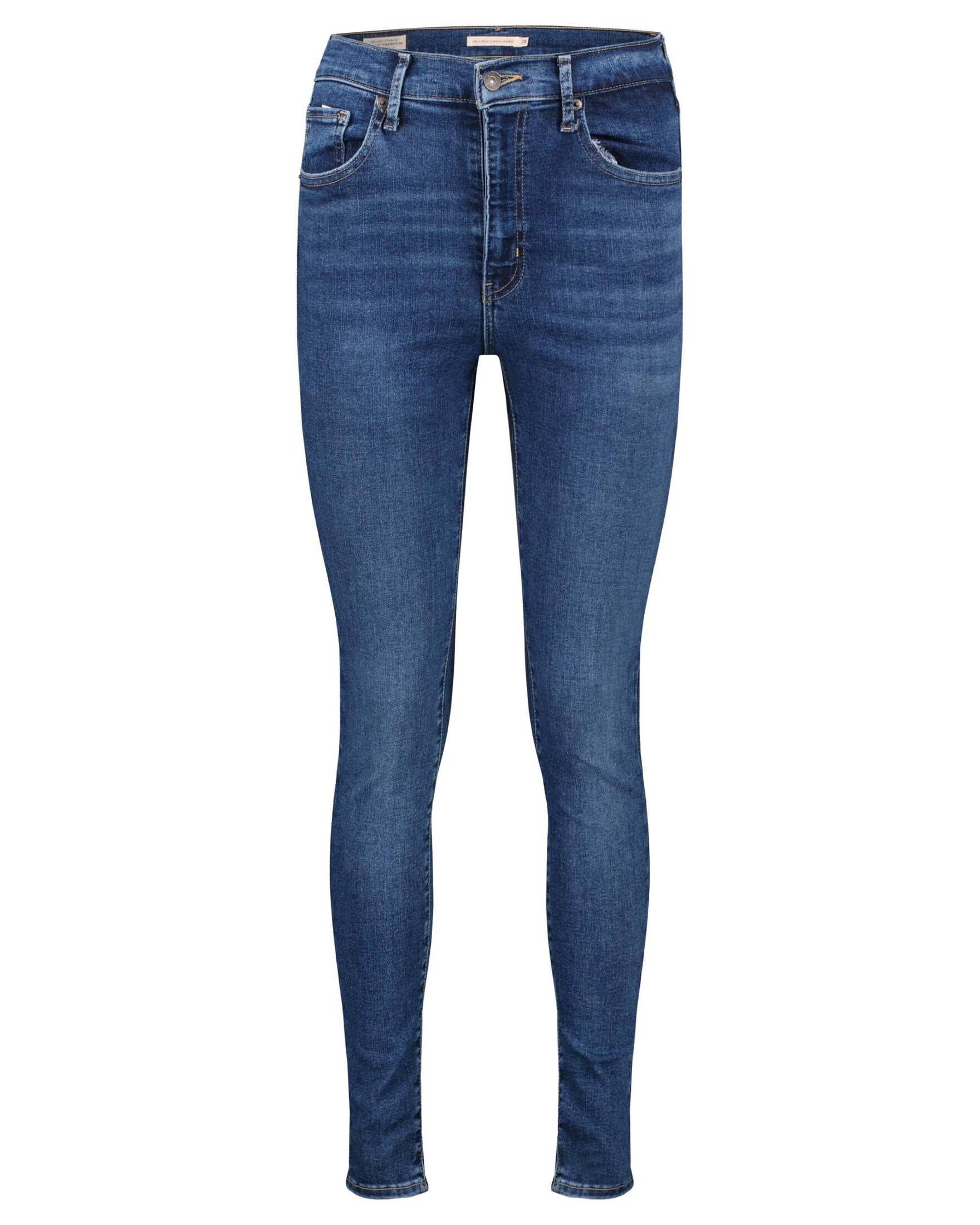 Levi's® 5-Pocket-Jeans Damen Jeans "Mile High" Super Skinny Fit (1-tlg),  Material: Obermaterial: 82% Baumwolle, 15% Polyester, 3% Elasthan