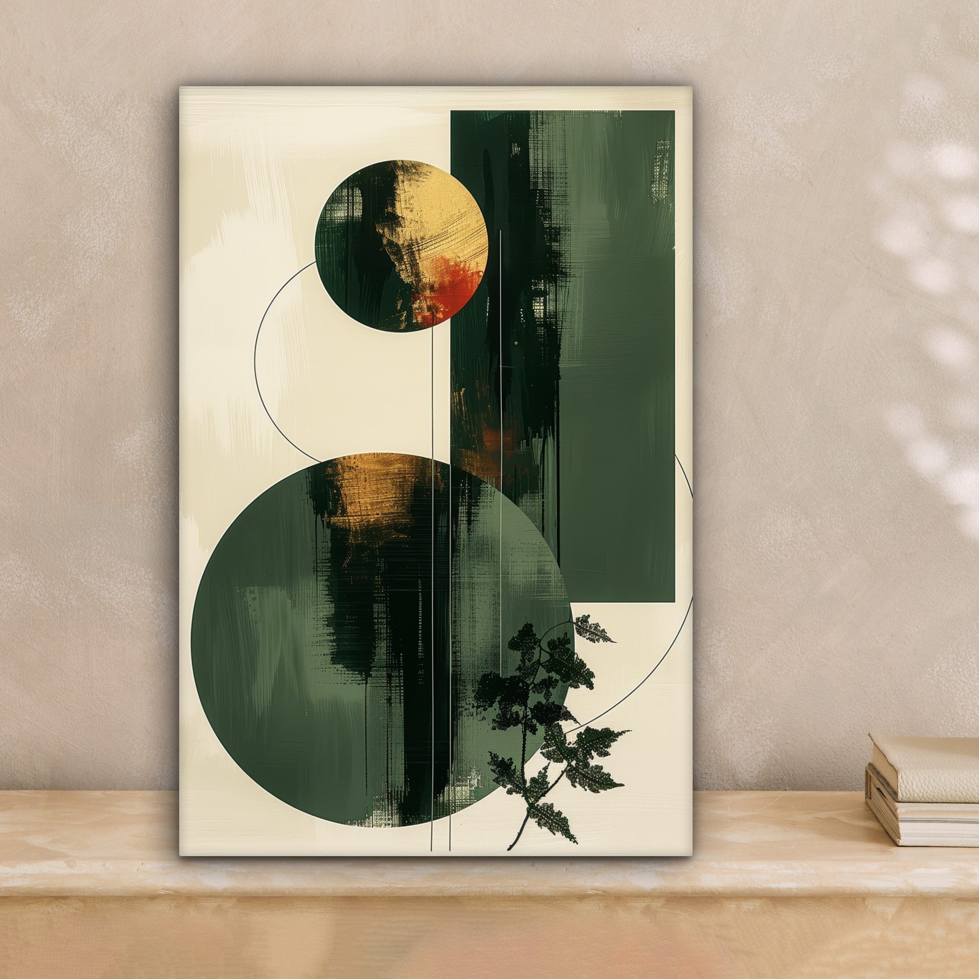 OneMillionCanvasses® Leinwandbild Kunst - Kreise - Modern - Abstrakt, Fotod günstig online kaufen