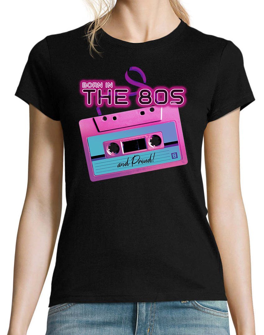 Youth Designz T-Shirt "Born in the 80´s and Proud!" Damen T-Shirt mit modis günstig online kaufen