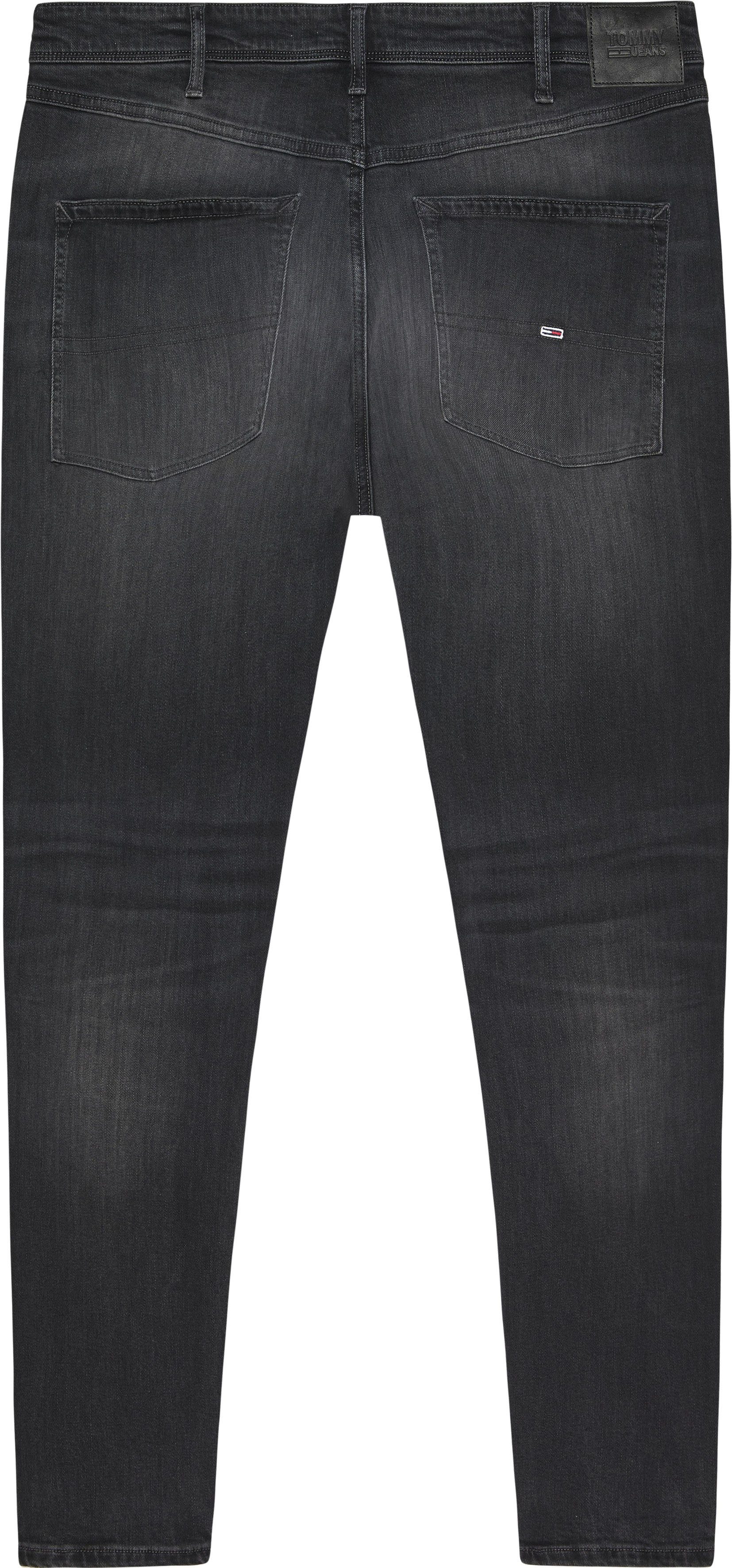 PLUS black Skinny-fit-Jeans mit Leder-Badge BG1252 SKNY Jeans Tommy Plus SIMON