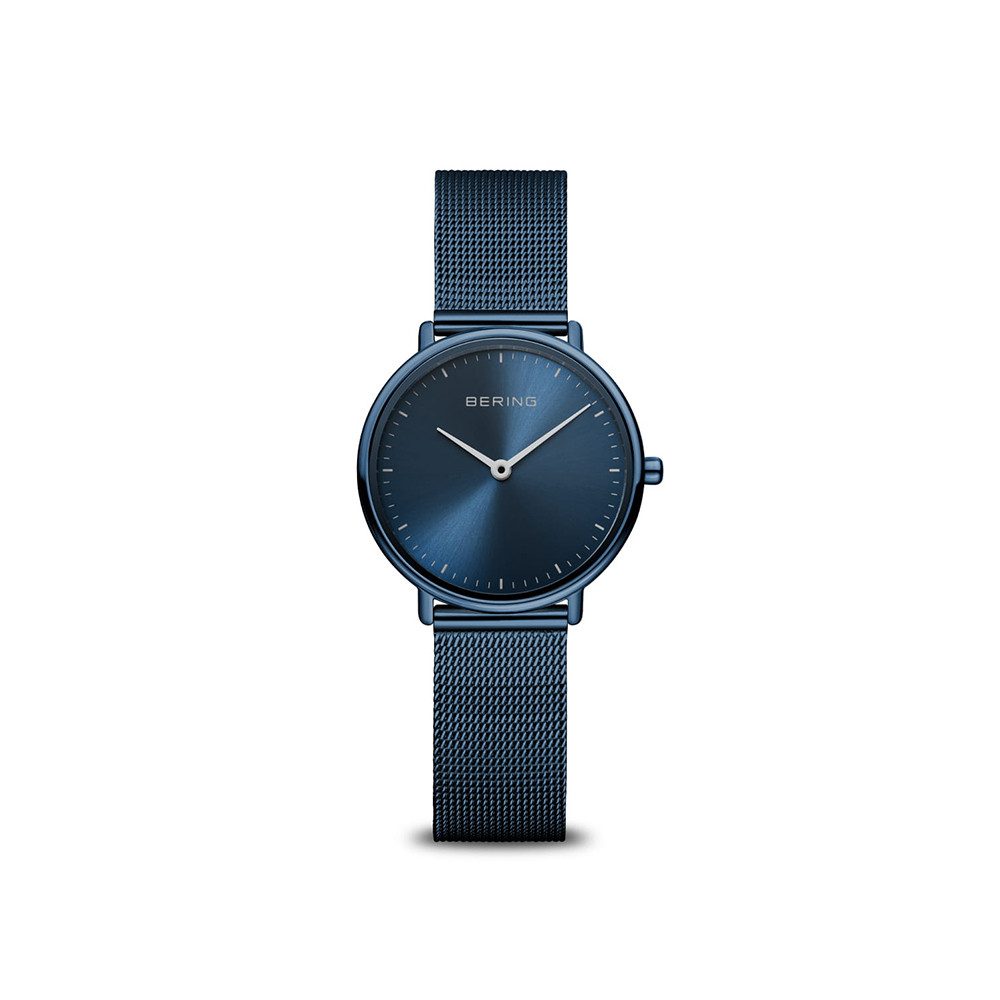 Quarzuhr Bering Ultra Slim blau glänzend 15729-397 15729-397