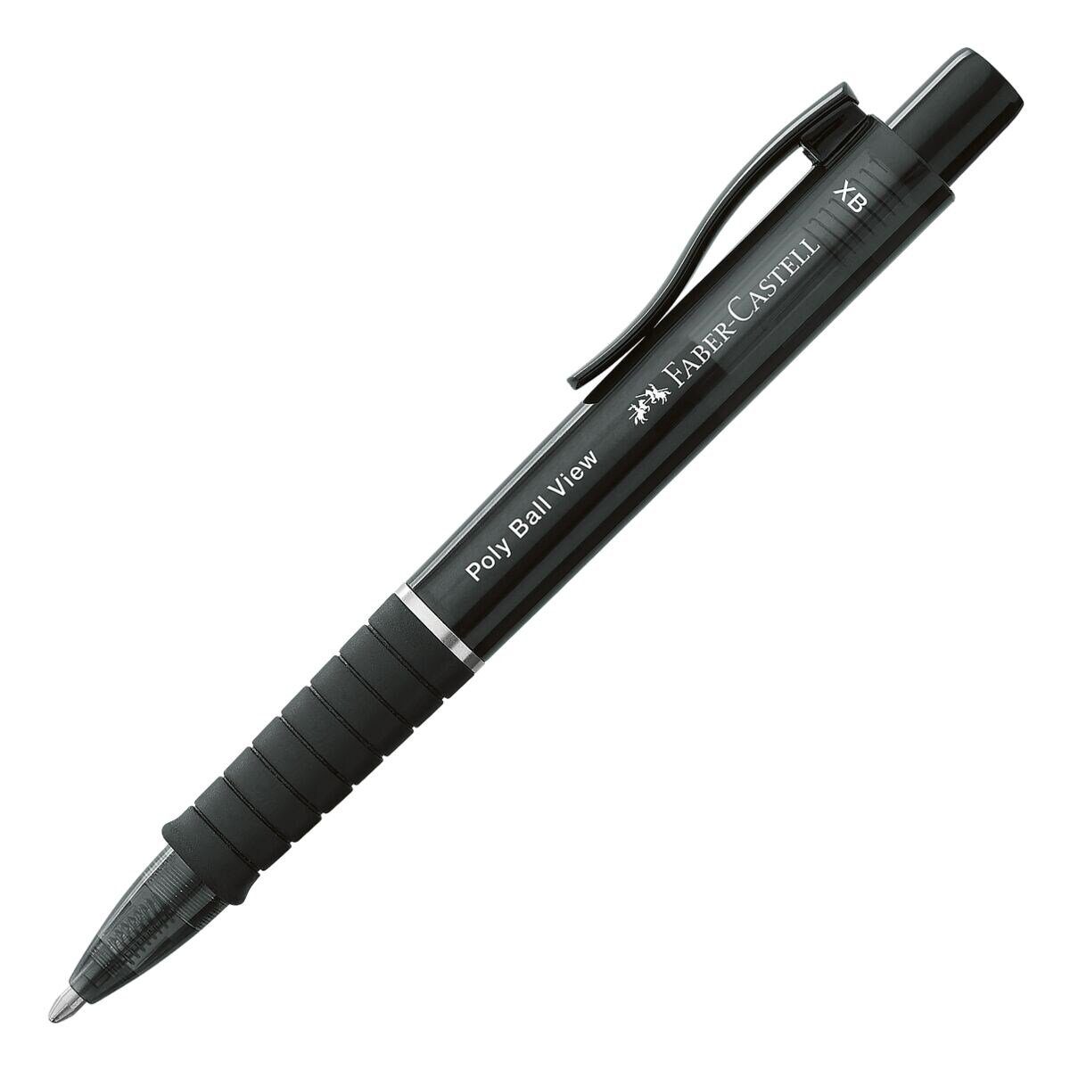 Faber-Castell Kugelschreiber Poly Ball View XB, dokumentenecht