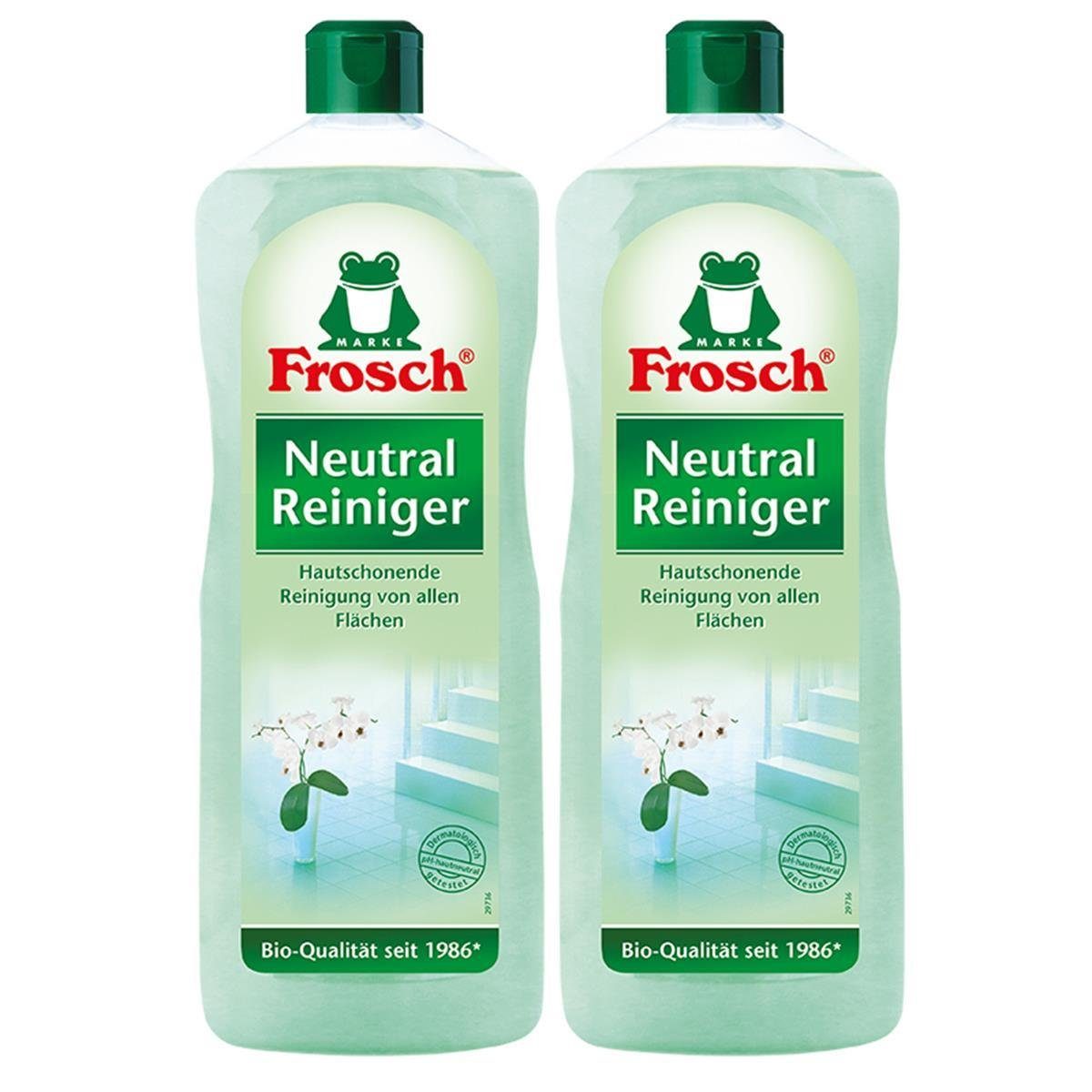 FROSCH 2x Frosch Neutral Reiniger1 Allzweckreiniger Liter