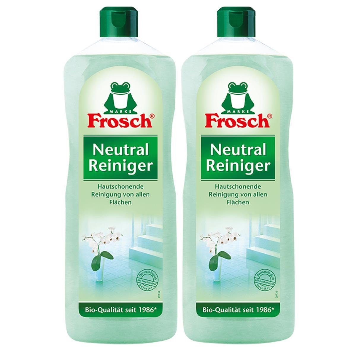 FROSCH 2x Frosch Neutral Reiniger1 Liter Allzweckreiniger