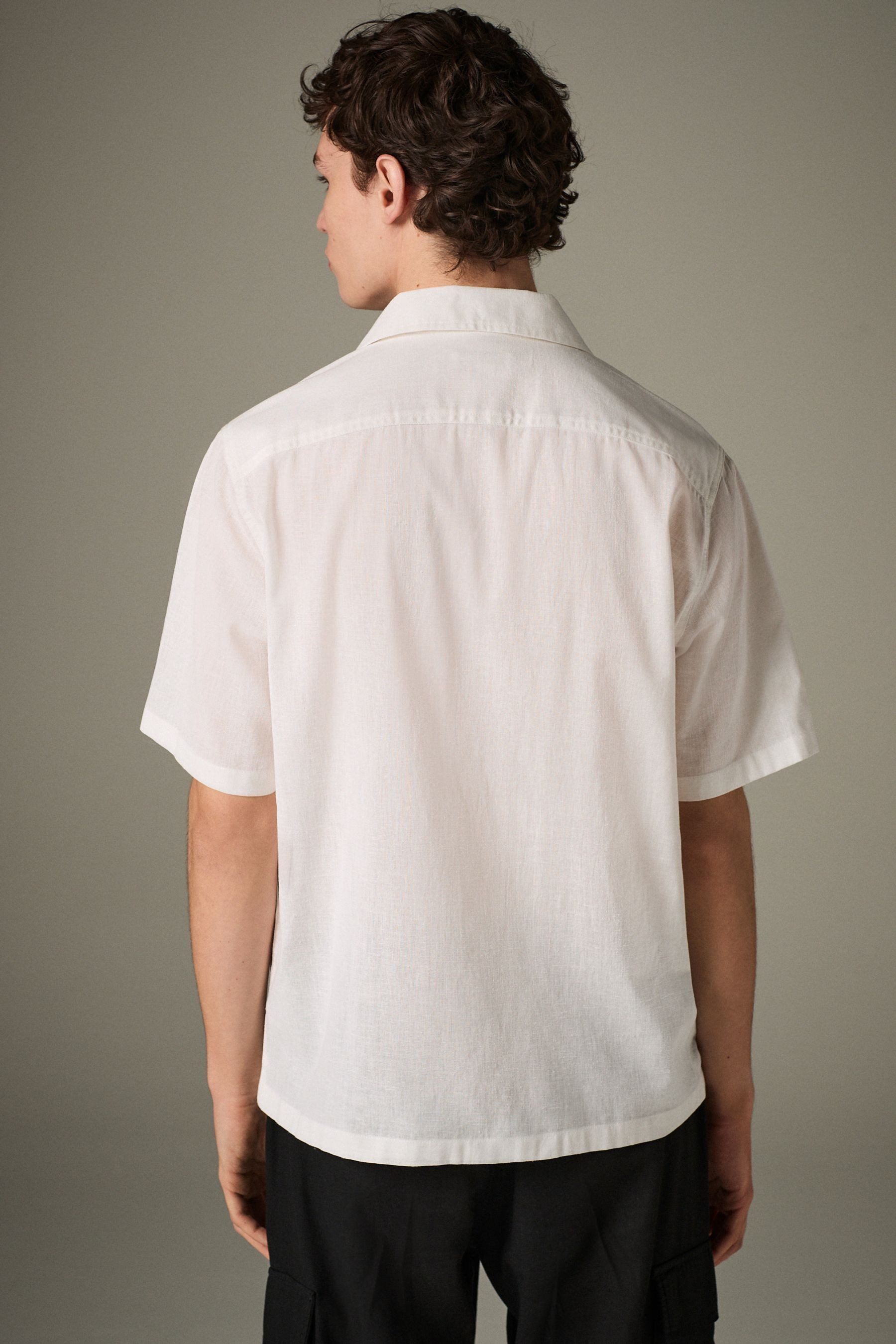 Next Kurzarmhemd Besticktes kurzärmliges Hemd (1-tlg) günstig online kaufen