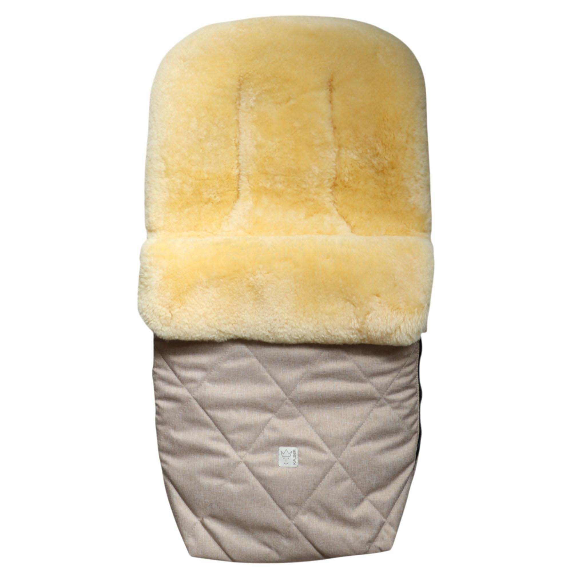 Kaiser Fußsack Coosy Lammfell Kinderwagen Fußsack