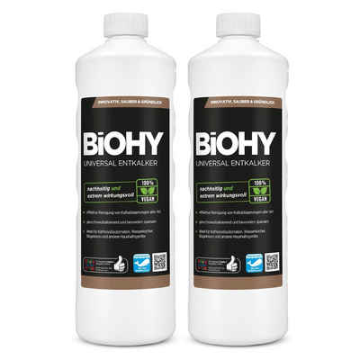 BiOHY Universal Entkalker 2er Pack (2 x 1 Liter Flasche) Flüssigentkalker (2-St)