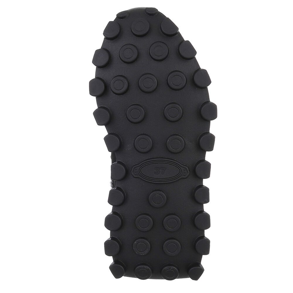Ital-Design Stylische Sneaker mit Fütterung für Alltag und Freizeit Snowboots (90542990) Keilabsatz/Wedge Sneakers Low in Schwarz