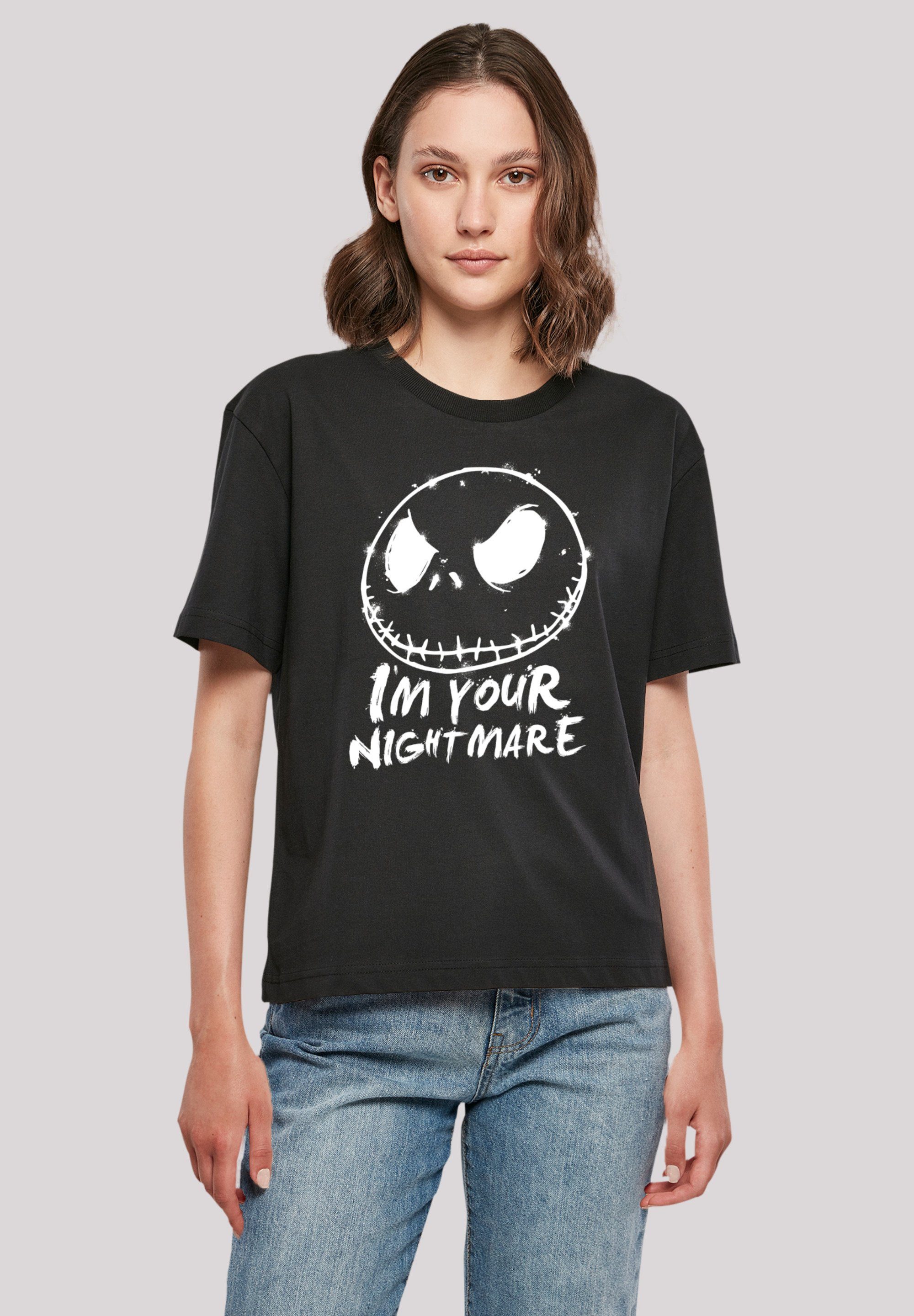 Nightmare Nightmare Premium F4NT4STIC Splatter T-Shirt Disney Before Christmas Qualität