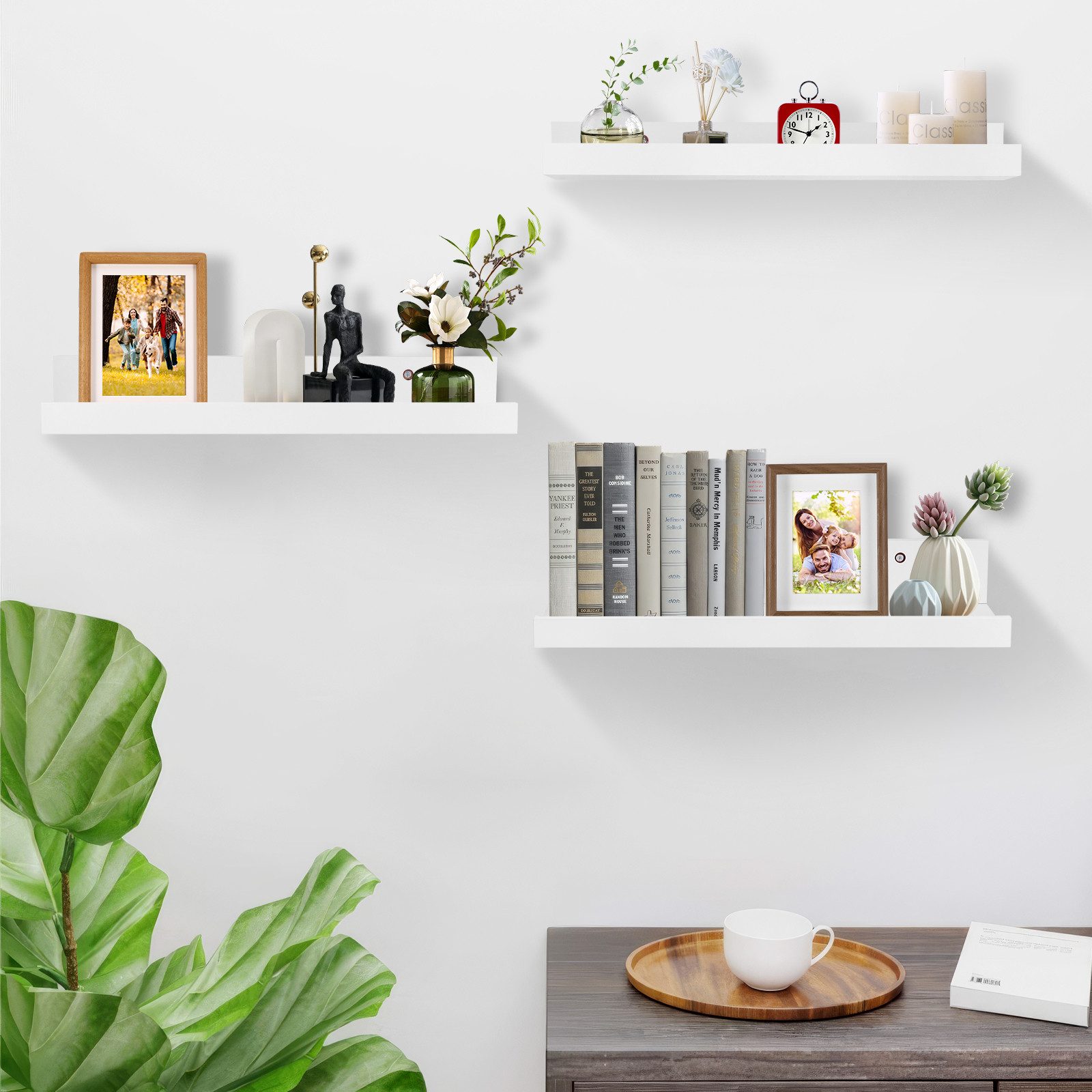 BlingBin Wandregal 3 Stück Schweberegale für günstig online kaufen