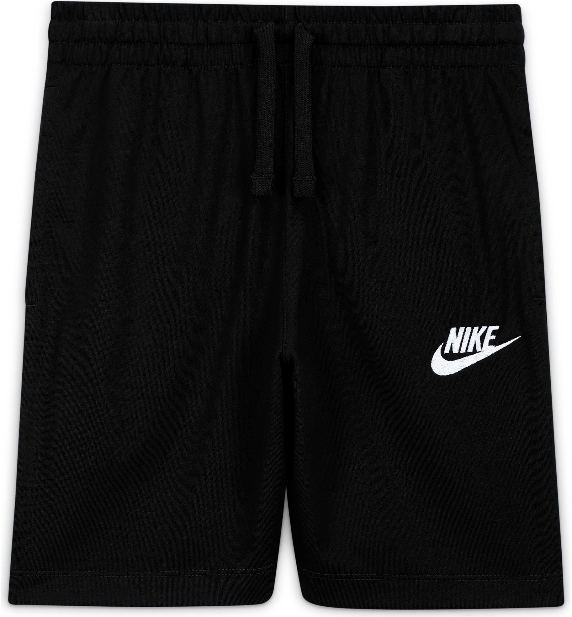Nike Sportswear Shorts schwarz JERSEY KIDS' SHORTS (BOYS) BIG