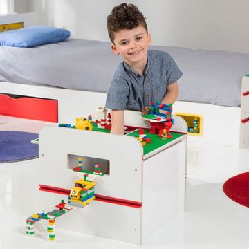 Moose Toys Aufbewahrungsbox Aufbewahrungsbox SPIEL-KISTE "Room 2 Build" BAUSTEINE original # NEU