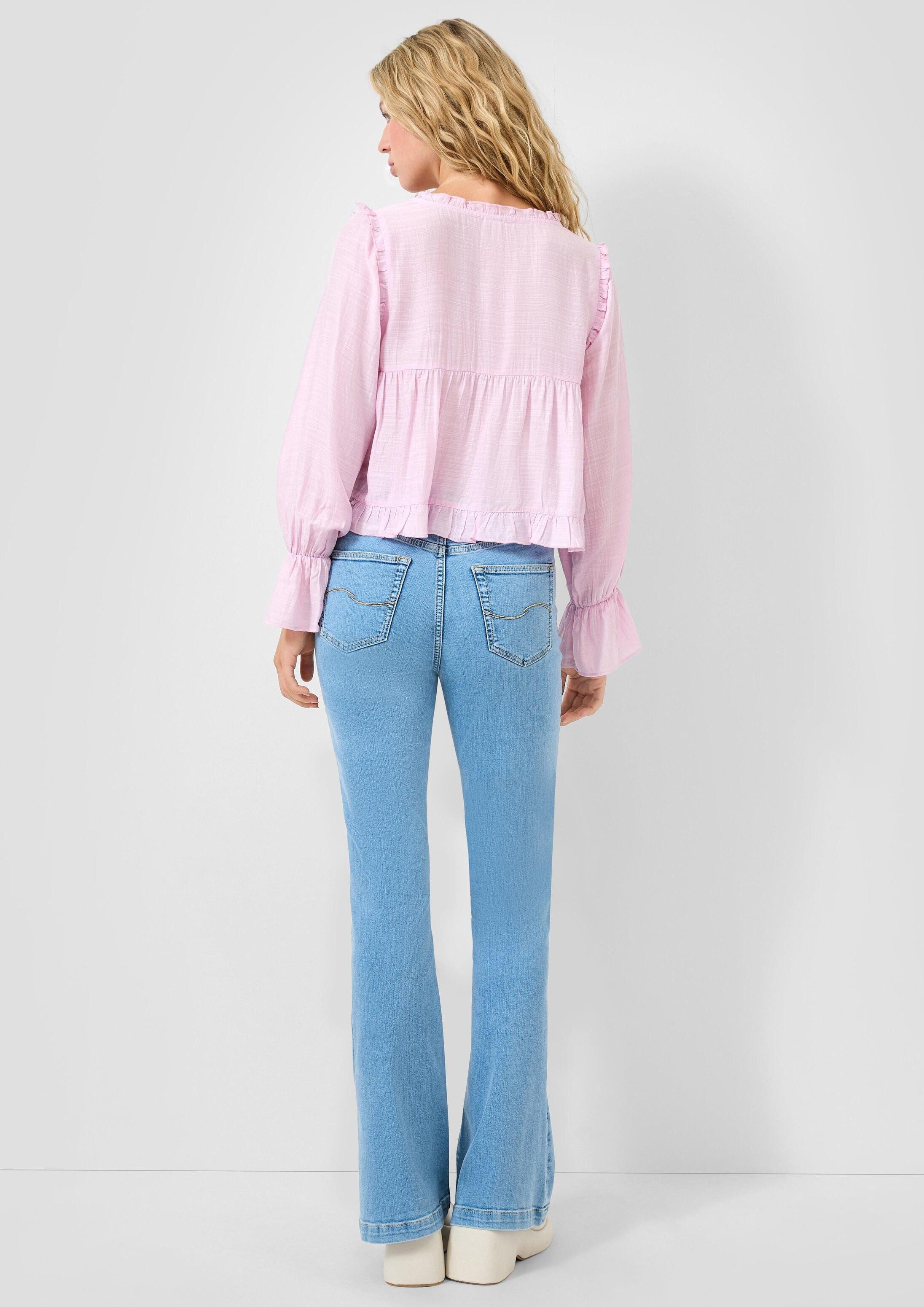 QS Bootcut-Jeans Jeans-Hose REENA Jeans Reena / Slim Fit / High Rise / Flared Leg