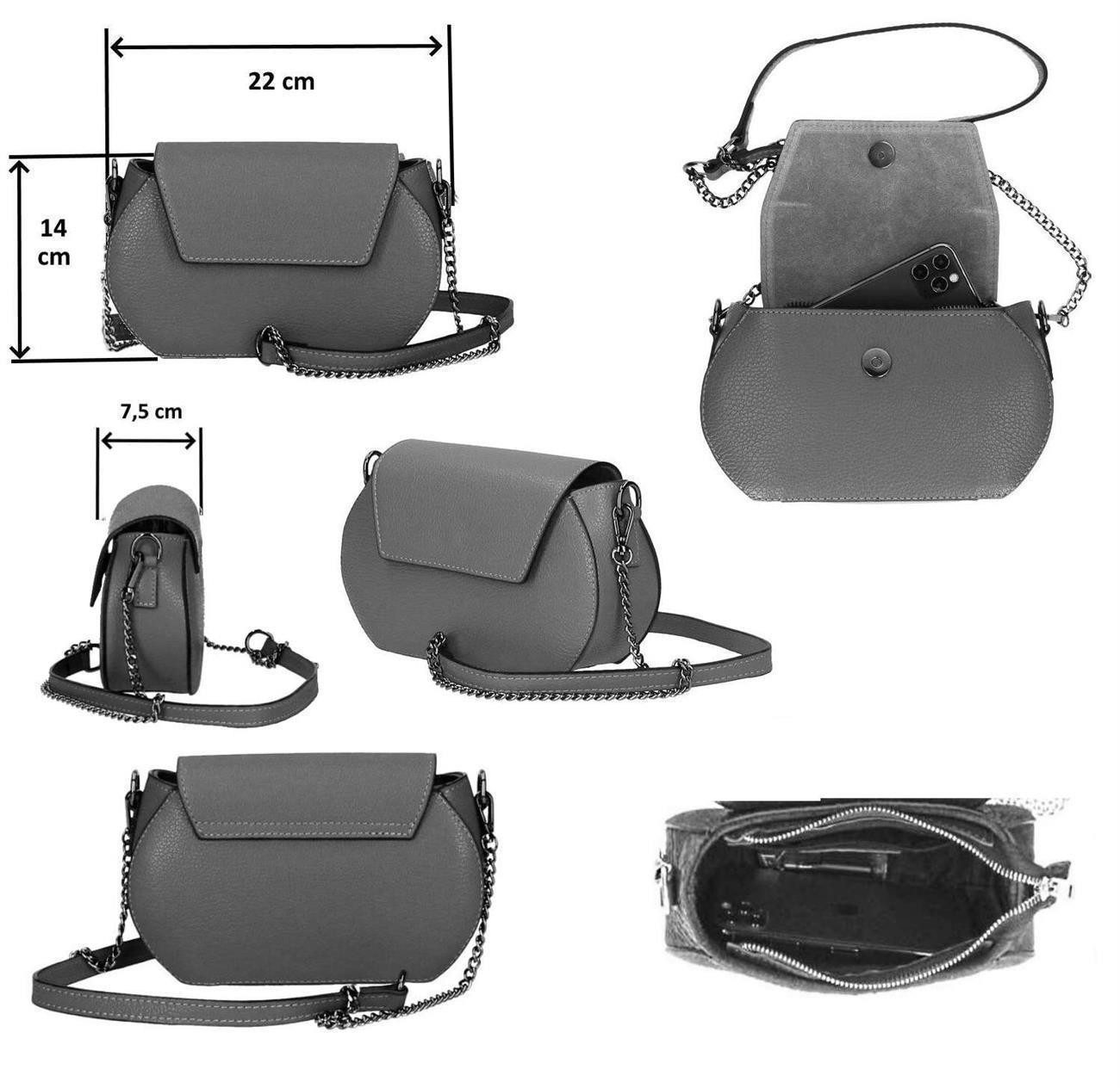ITALYSHOP24 Schultertasche Made in Italy Damen günstig online kaufen